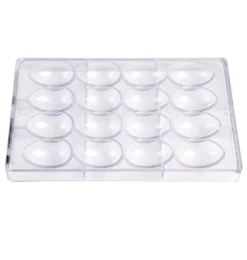 Hot Chocolate World Bonbonvorm Glad Ei (16x) 55x38x19mm