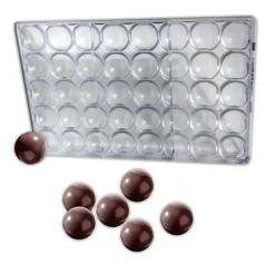 New Chocolate World Bonbonvorm Bol (40x) Ø30 mm