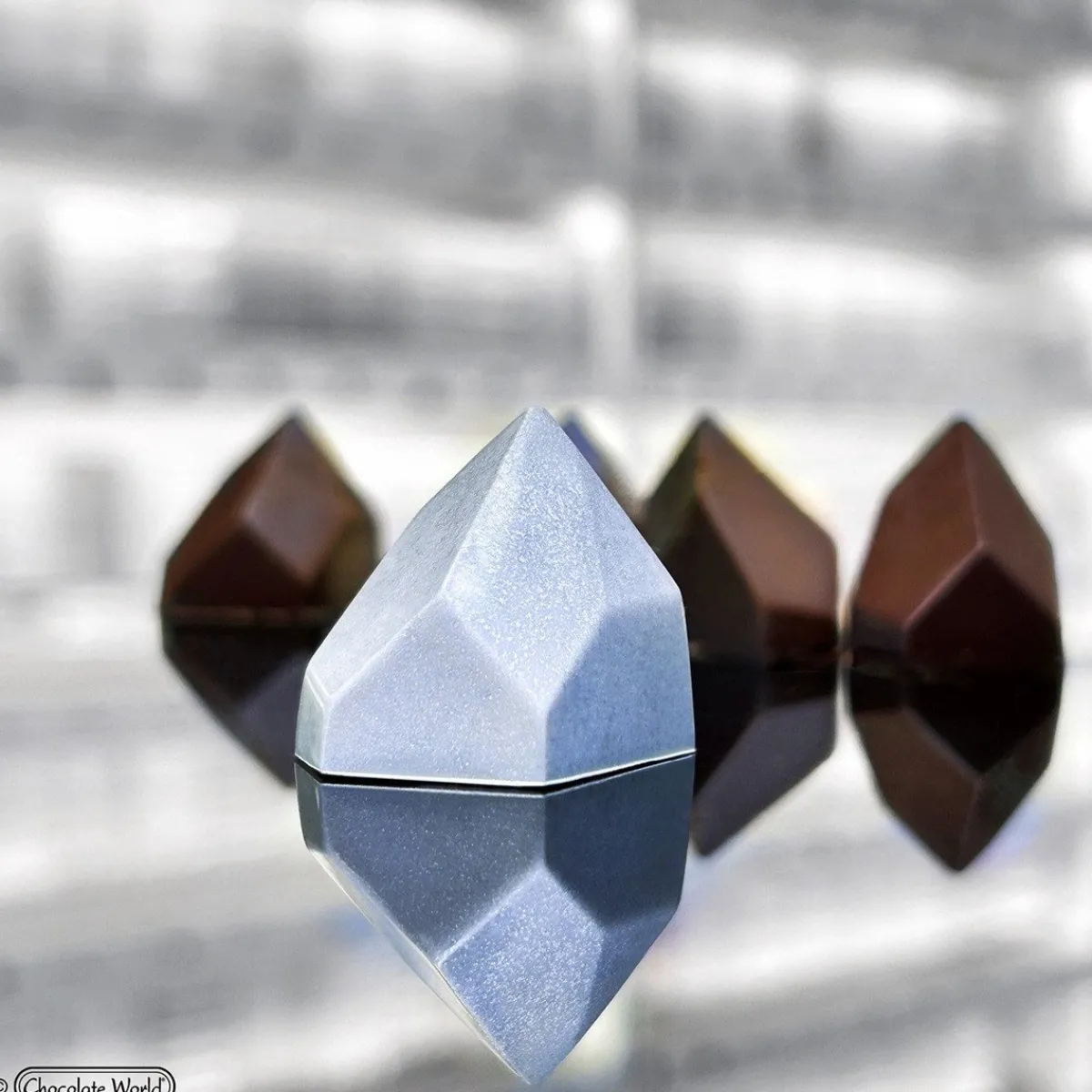 Best Chocolate World Bonbonvorm The Crystal (21x) 31x26x30mm