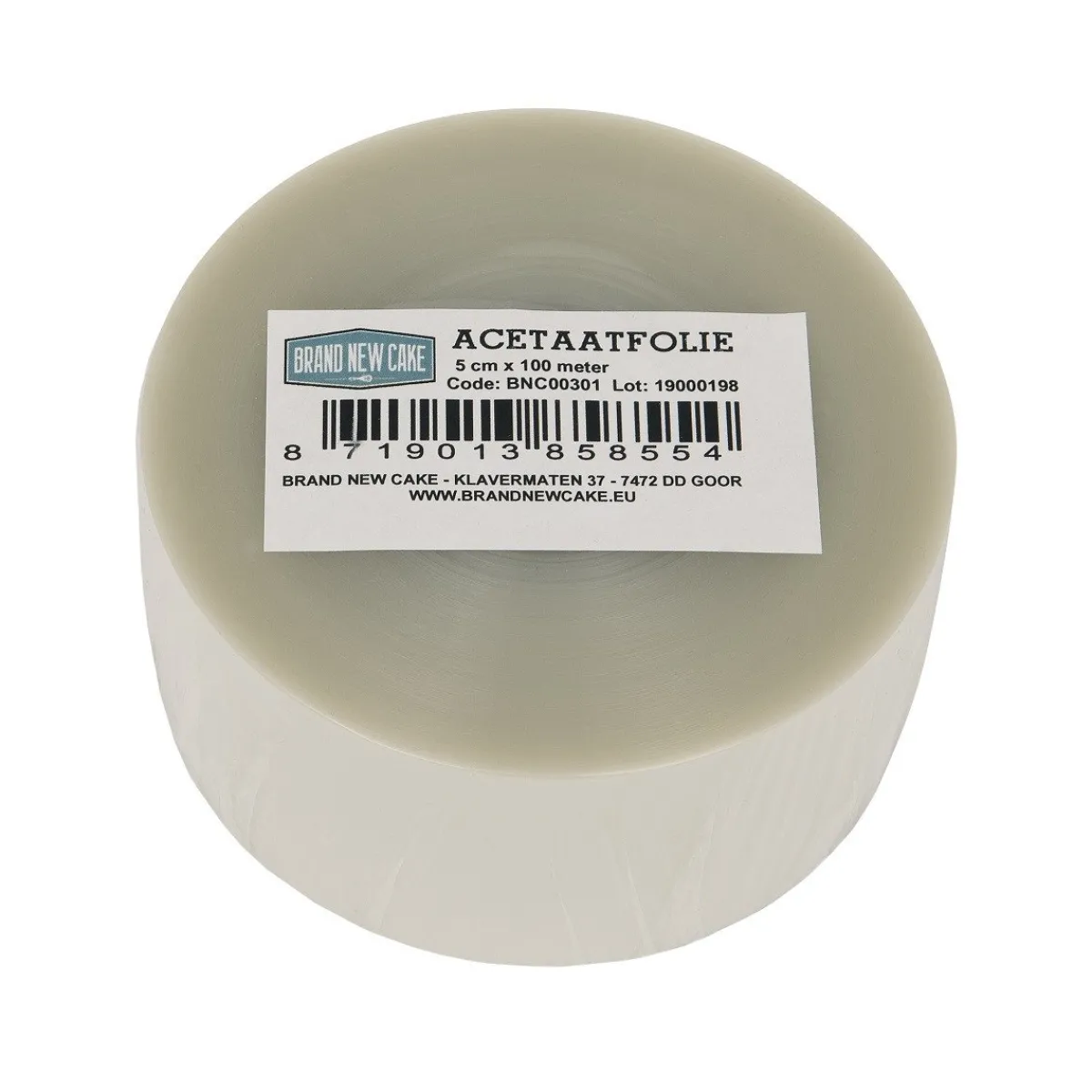 Clearance BrandNewCake Acetaatfolie rol 5 cm x 100 m
