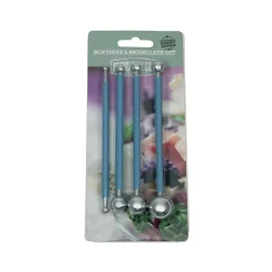 Sale BrandNewCake Boetseer/Modelleer Set Metaal 4st.