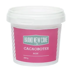 New BrandNewCake Cacaoboter gekleurd Roze 200g