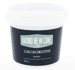 BrandNewCake Cacaoboter gekleurd Zwart 200g