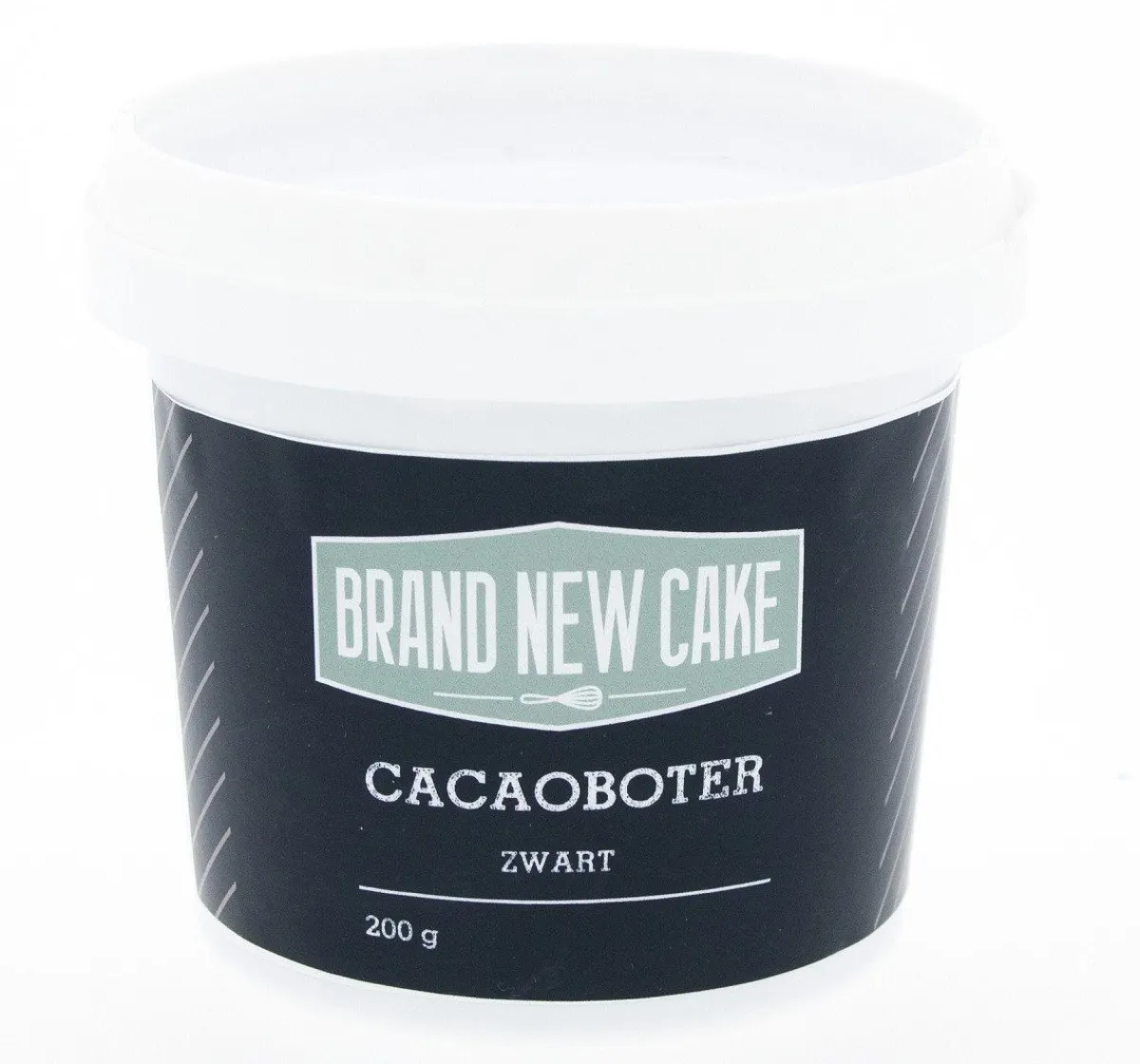 BrandNewCake Cacaoboter gekleurd Zwart 200g