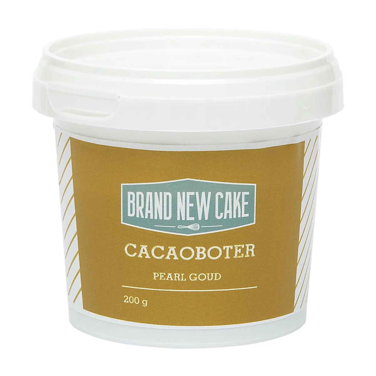BrandNewCake Cacaoboter gekleurd Pearl Goud 200g