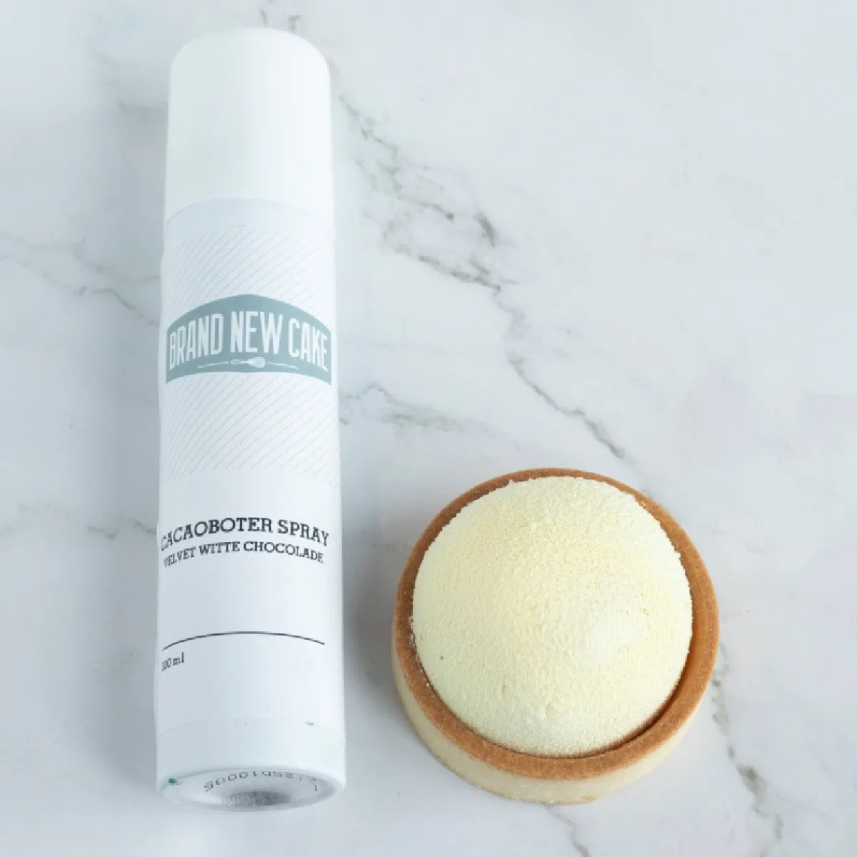 Sale BrandNewCake Cacaoboter spray Velvet Wit 250ml