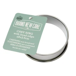 Hot BrandNewCake Cakering met Kraalrand Ø8x2,5cm