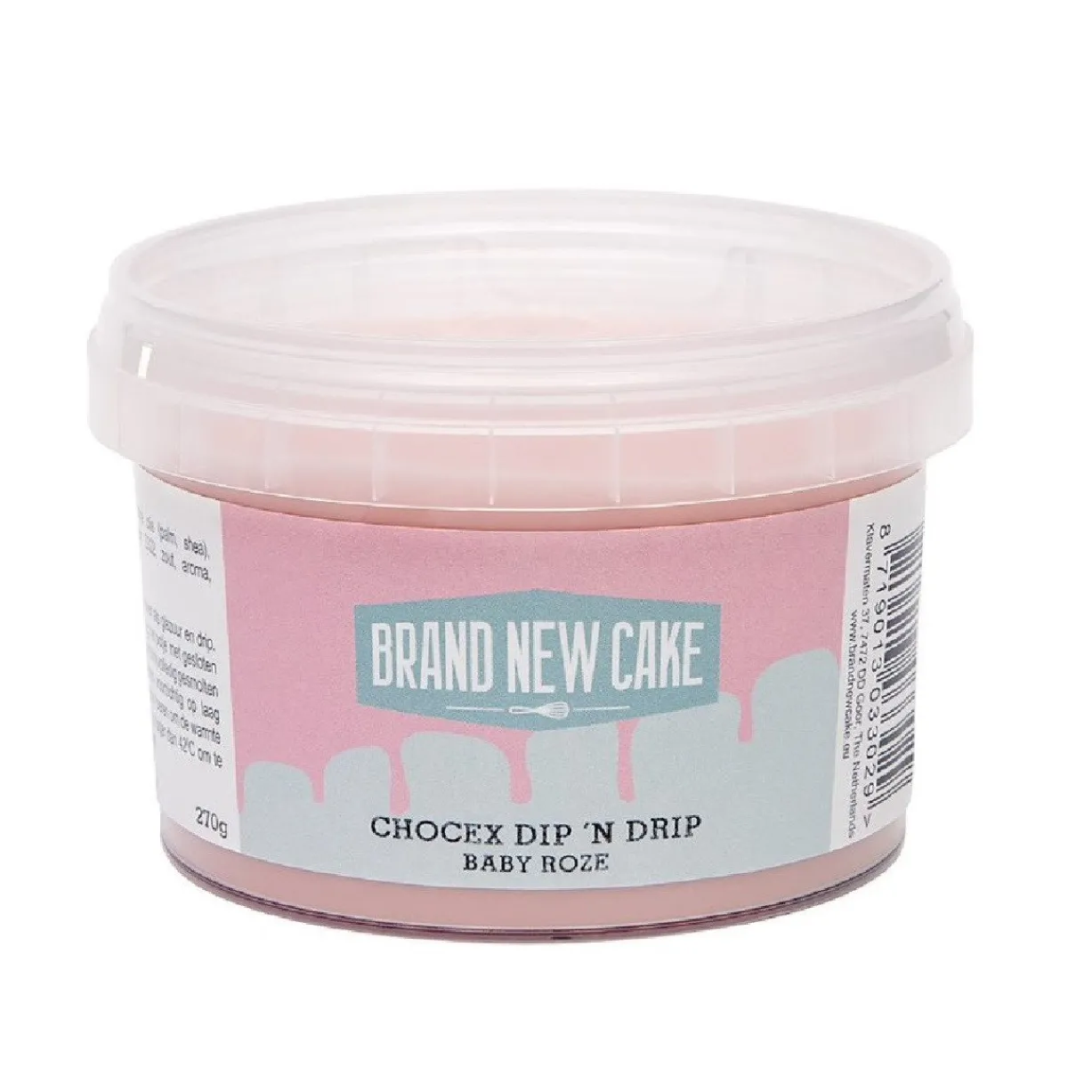 Sale BrandNewCake Chocex Dip 'n Drip Baby Roze 270g
