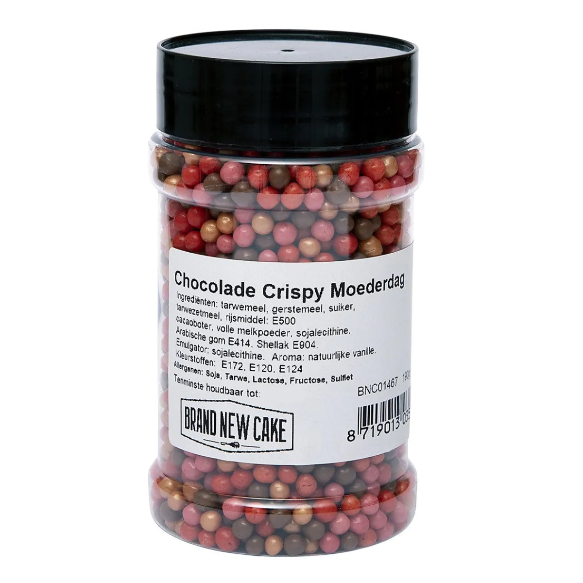 Online BrandNewCake Chocolade Crispy Parels Moederdag 190g