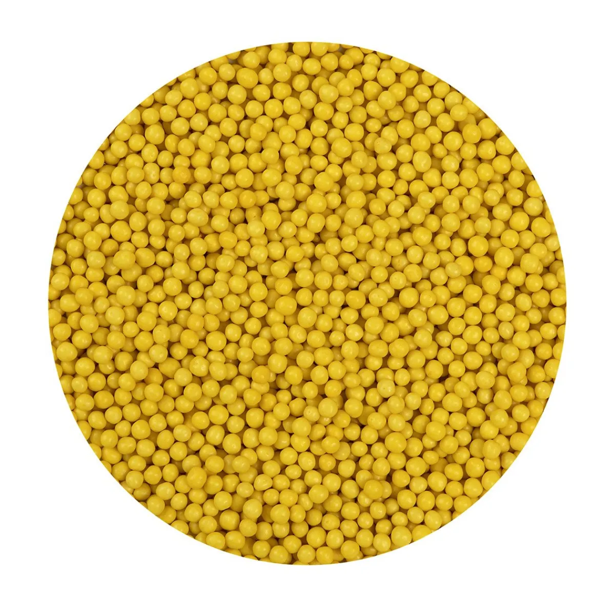 BrandNewCake Chocolade Crispy Parels Geel 600g