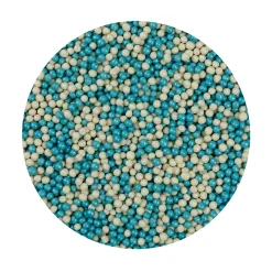 Hot BrandNewCake Chocolade Crispy Parels Blauw/Wit 190g