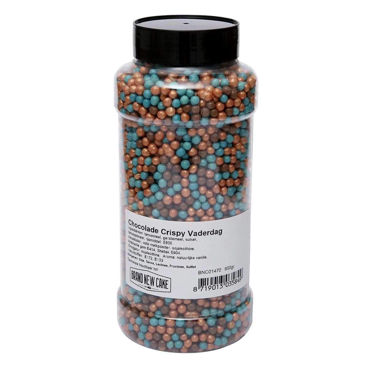 New BrandNewCake Chocolade Crispy Parels Vaderdag 600g**
