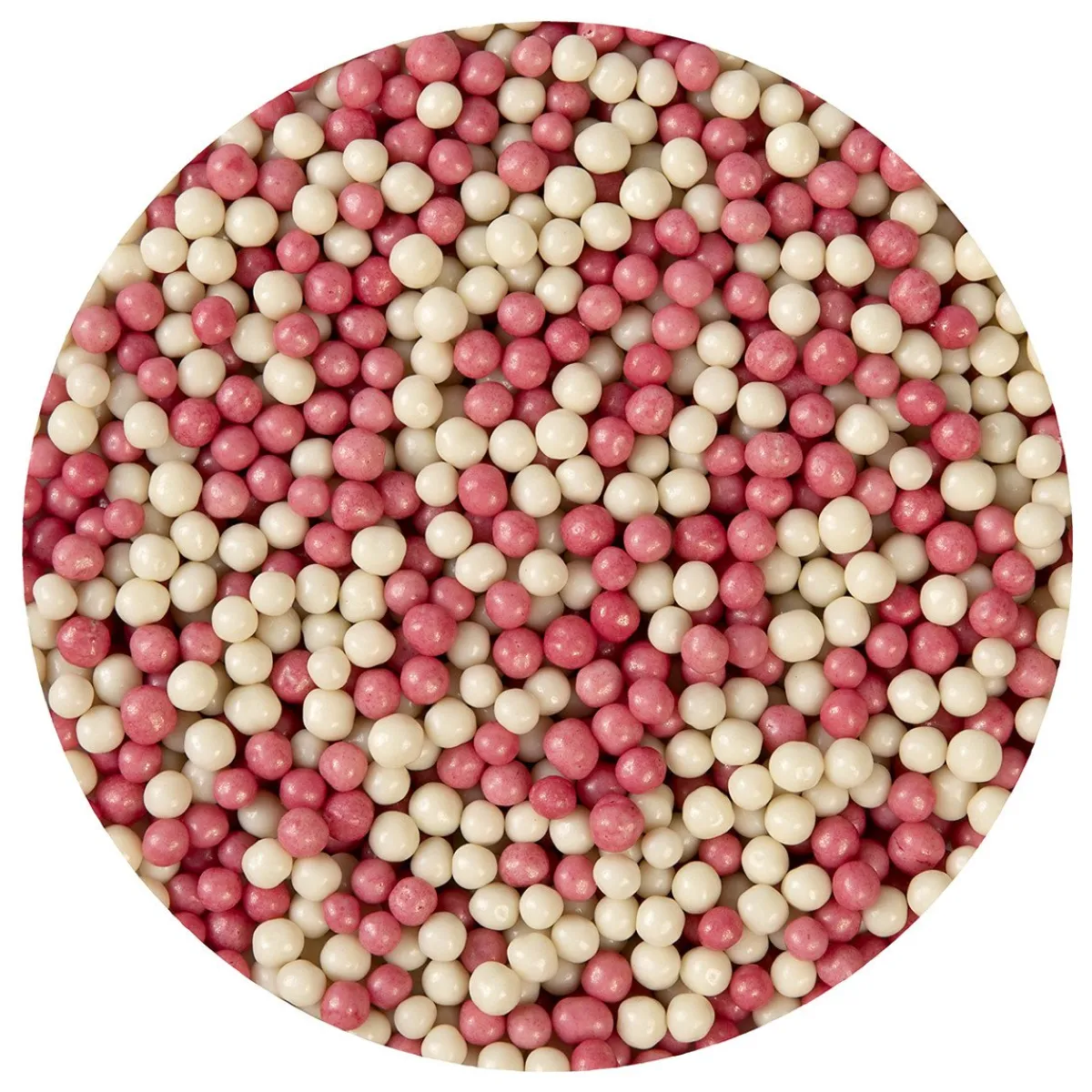 Hot BrandNewCake Chocolade Crispy Parels Roze/Wit 190g