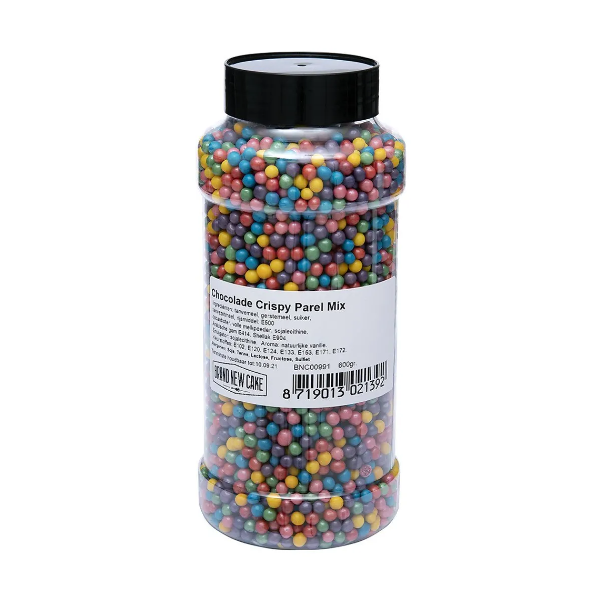 Online BrandNewCake Chocolade Crispy Parels Mix 600g