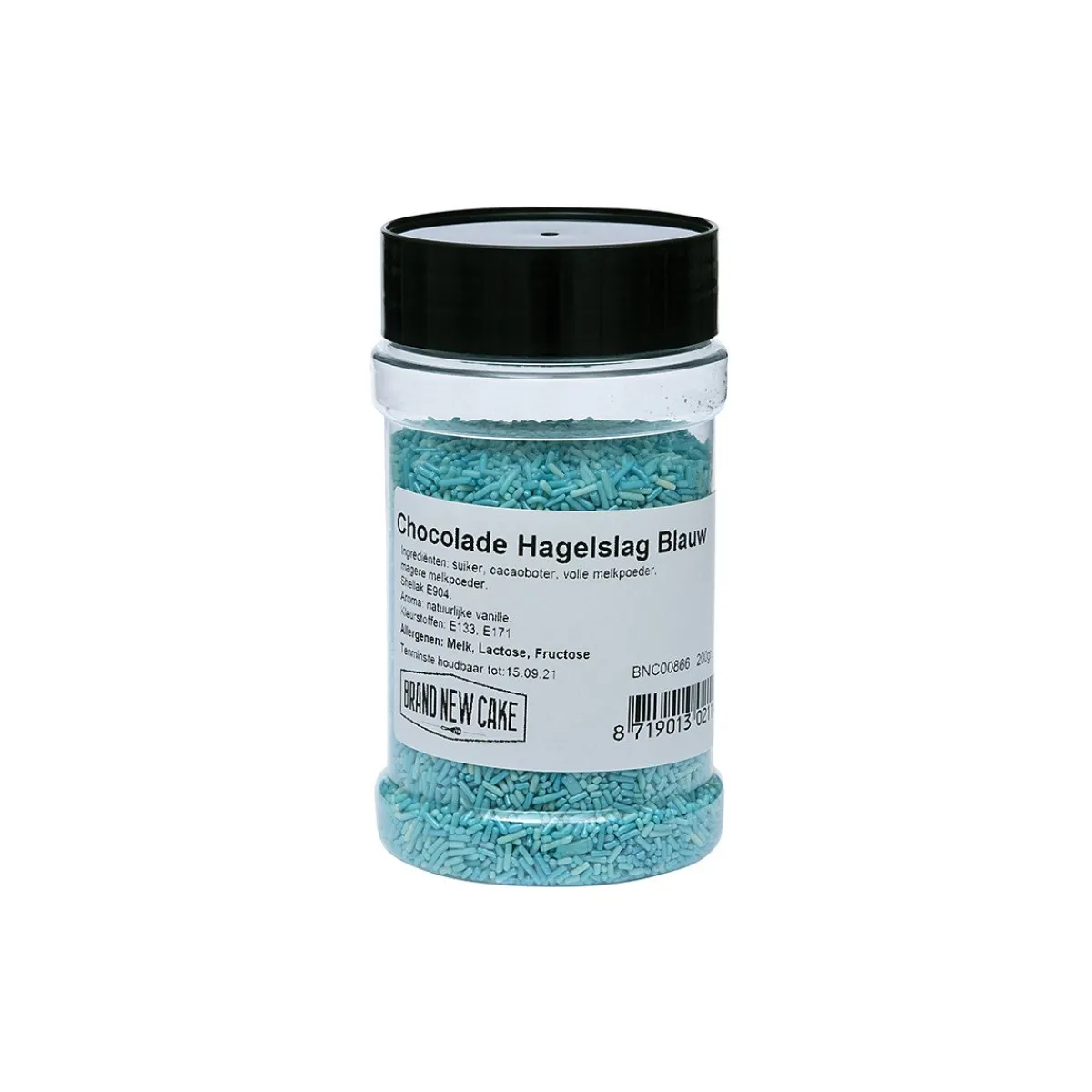 Online BrandNewCake Chocolade Hagelslag Blauw 200g