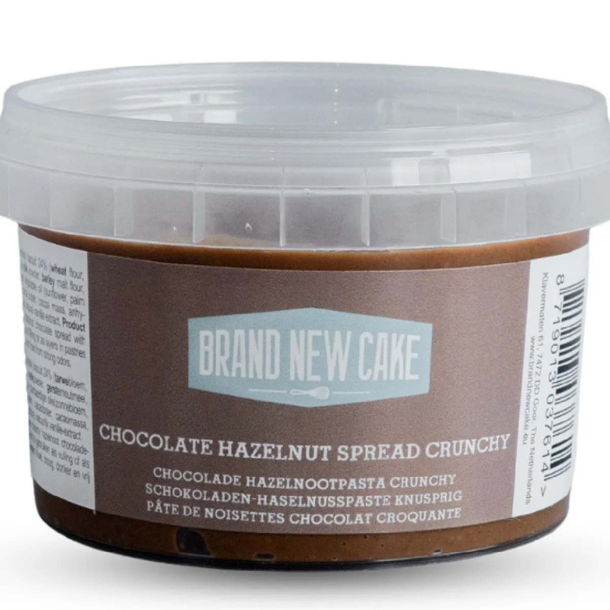 Best BrandNewCake Chocolade Hazelnootpasta Crunchy 260g**