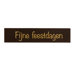 BrandNewCake Chocoladedecoratie Fijne Feestdagen Puur 120st