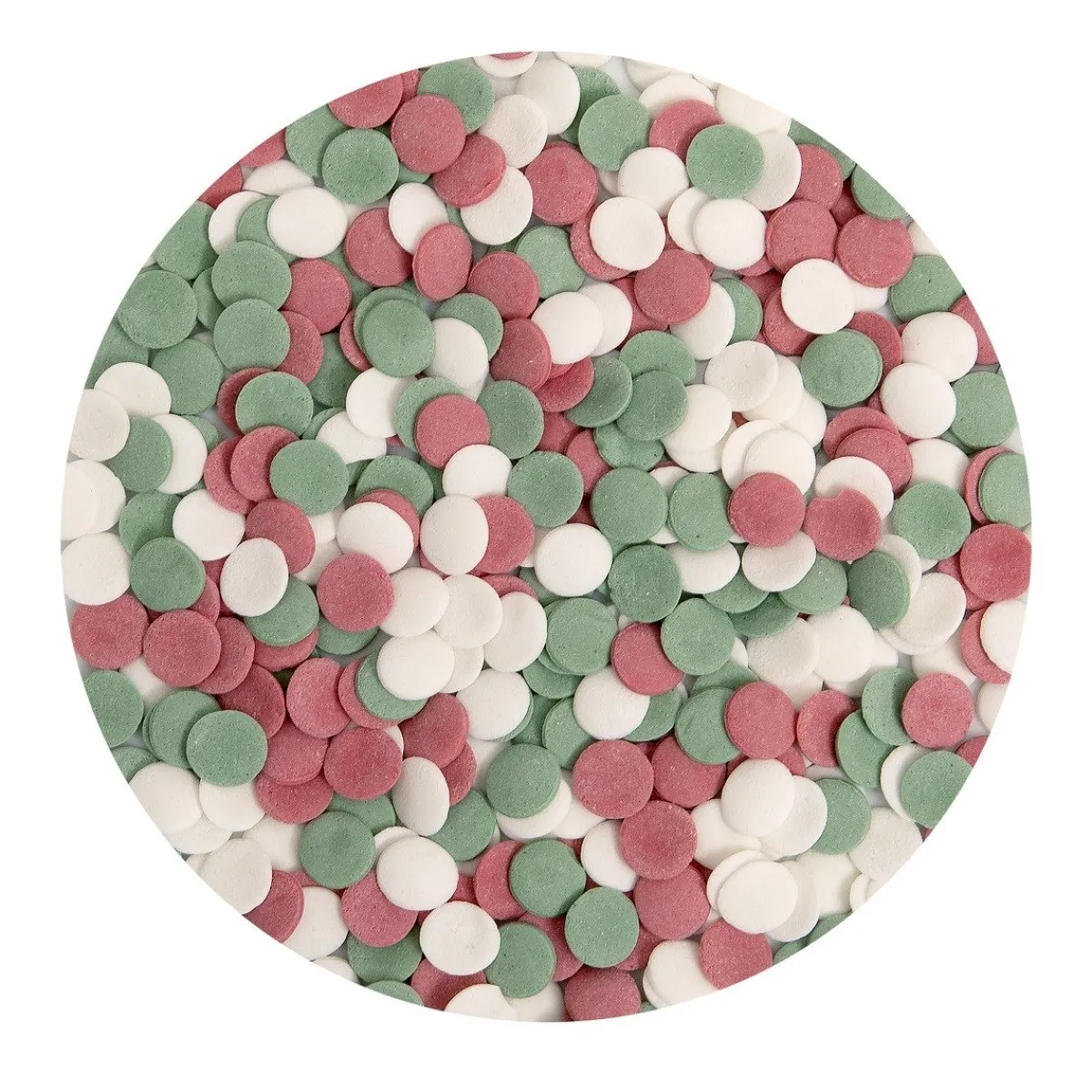 Sale BrandNewCake Confetti Maxi X-Mas Rood/Groen/Wit 60gr.**
