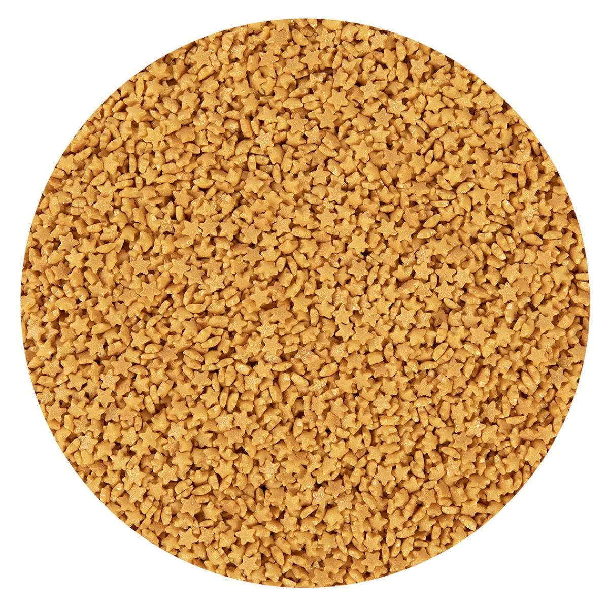 Sale BrandNewCake Confetti Mini Sterren Goud 3mm 500gr.