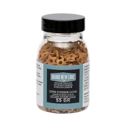 Sale BrandNewCake Confetti Open Sterren Goud 55gr.
