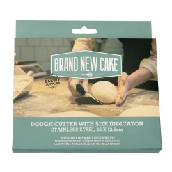 Clearance BrandNewCake Deegsteker RVS met Maataanduiding 15x12,5cm