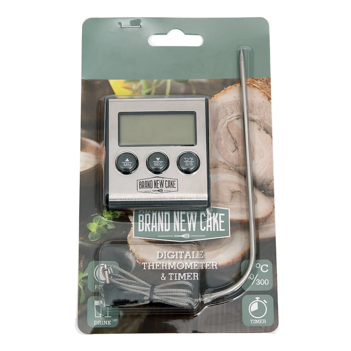 BrandNewCake Digitale Thermometer/Timer -50 tot 300°C