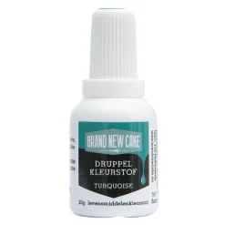 New BrandNewCake Druppel Kleurstof Turquoise 20gr