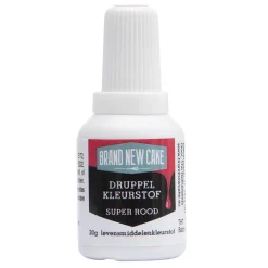 Clearance BrandNewCake Druppel Kleurstof Super Rood 20gr