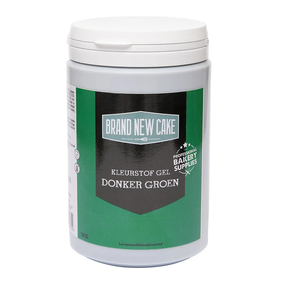 Outlet BrandNewCake Kleurstof Gel Donker Groen 1kg