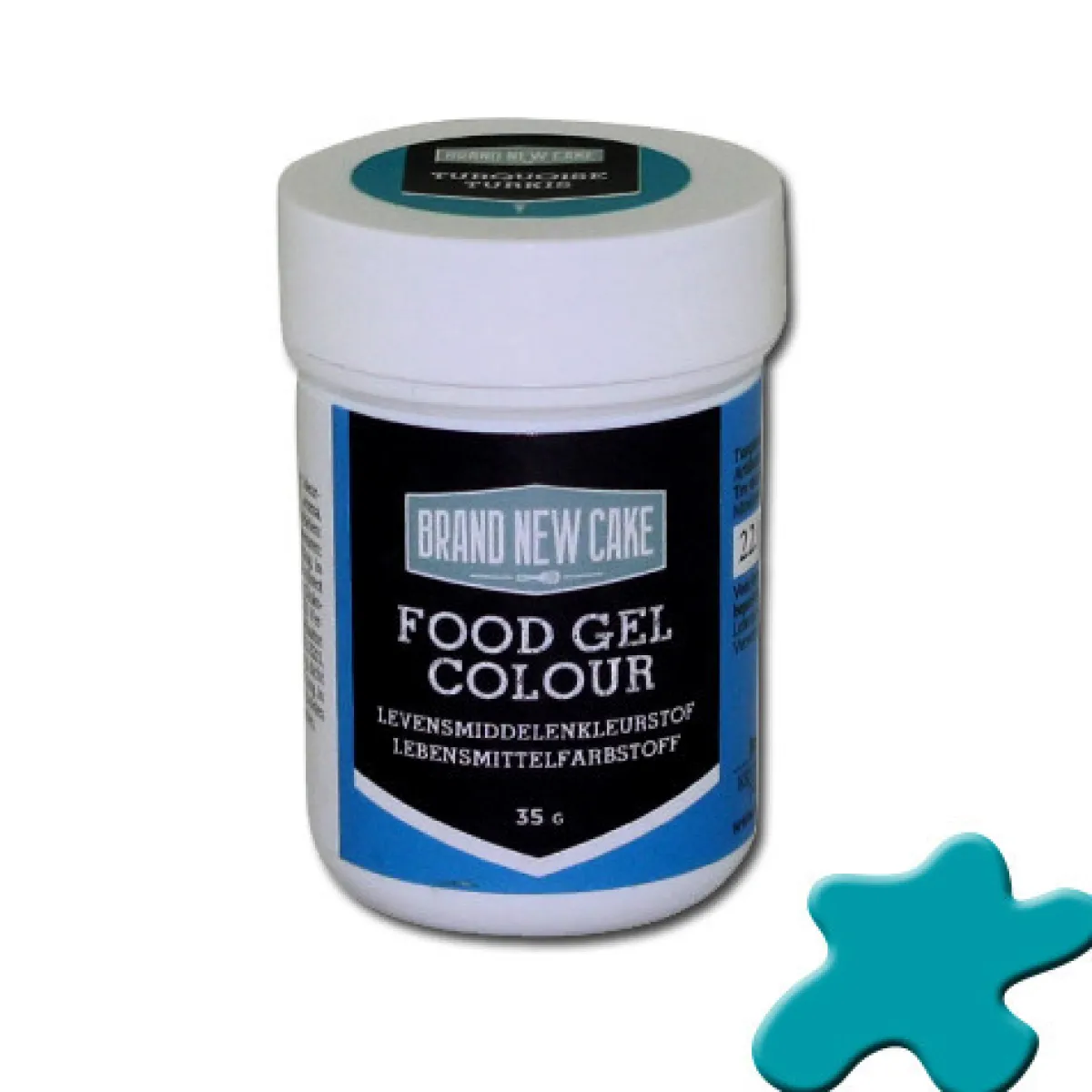Discount BrandNewCake Kleurstof Gel Turquoise 35gr
