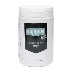 Sale BrandNewCake Kleurstof Gel Wit 1kg