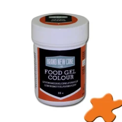 Sale BrandNewCake Kleurstof Gel Oranje 35gr