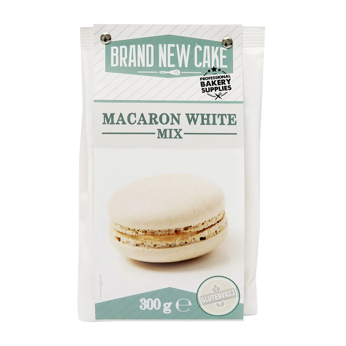 Sale BrandNewCake Macaron-mix Wit 300g. Glutenvrij