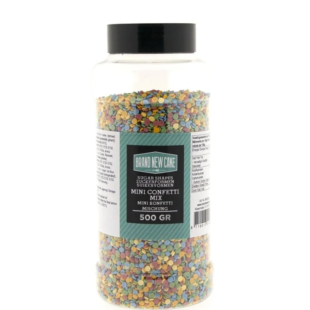 Best BrandNewCake Mini Confetti Rondjes 4mm 500gr.**
