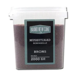 Online BrandNewCake Musketzaad Brons 2000gr.