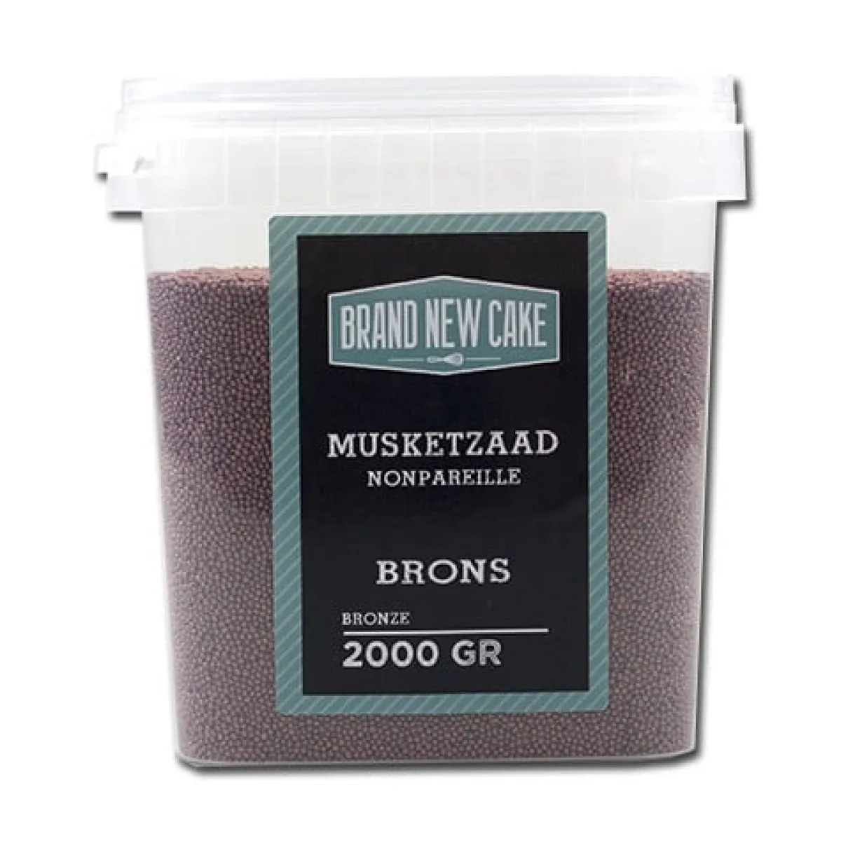Online BrandNewCake Musketzaad Brons 2000gr.