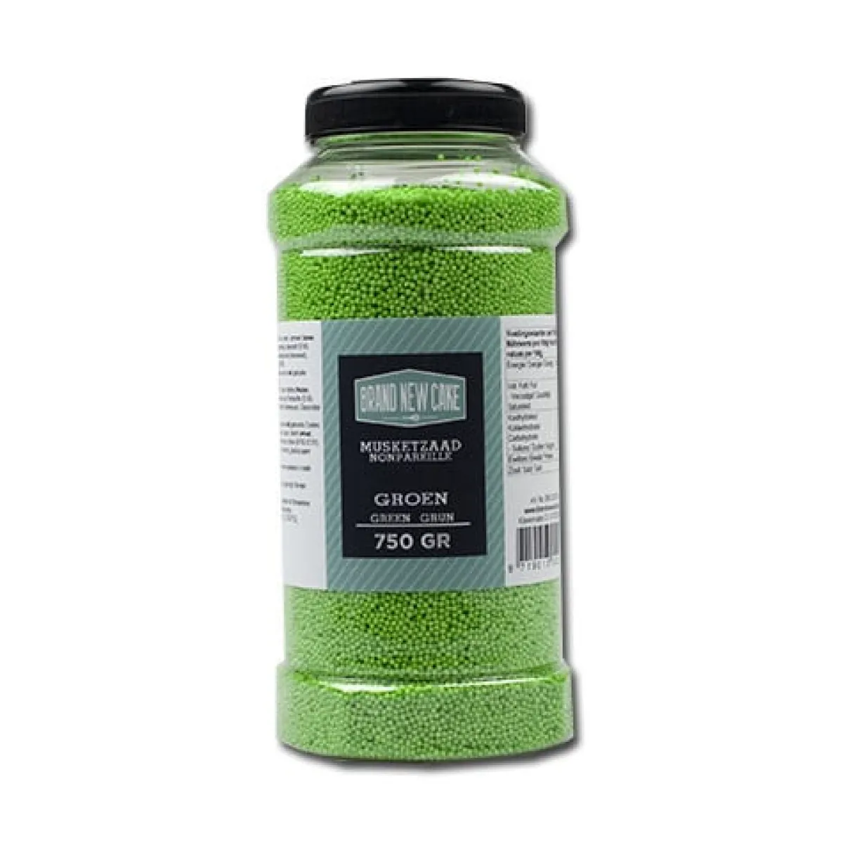 Online BrandNewCake Musketzaad Groen 750gr.
