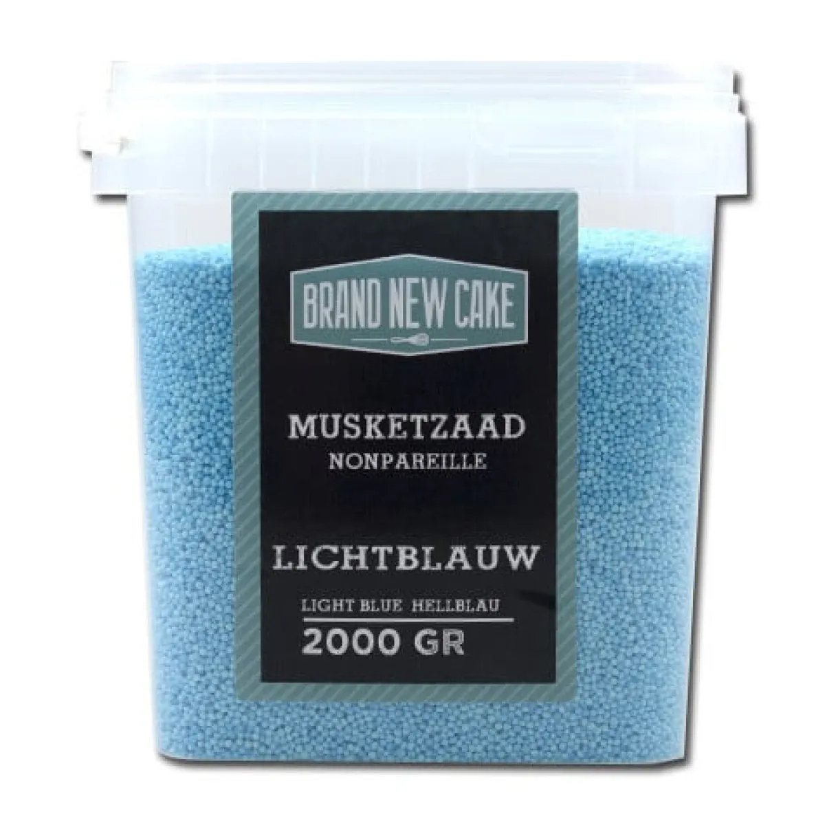 Outlet BrandNewCake Musketzaad Licht Blauw 2000gr.
