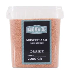 Hot BrandNewCake Musketzaad Oranje 2000gr.