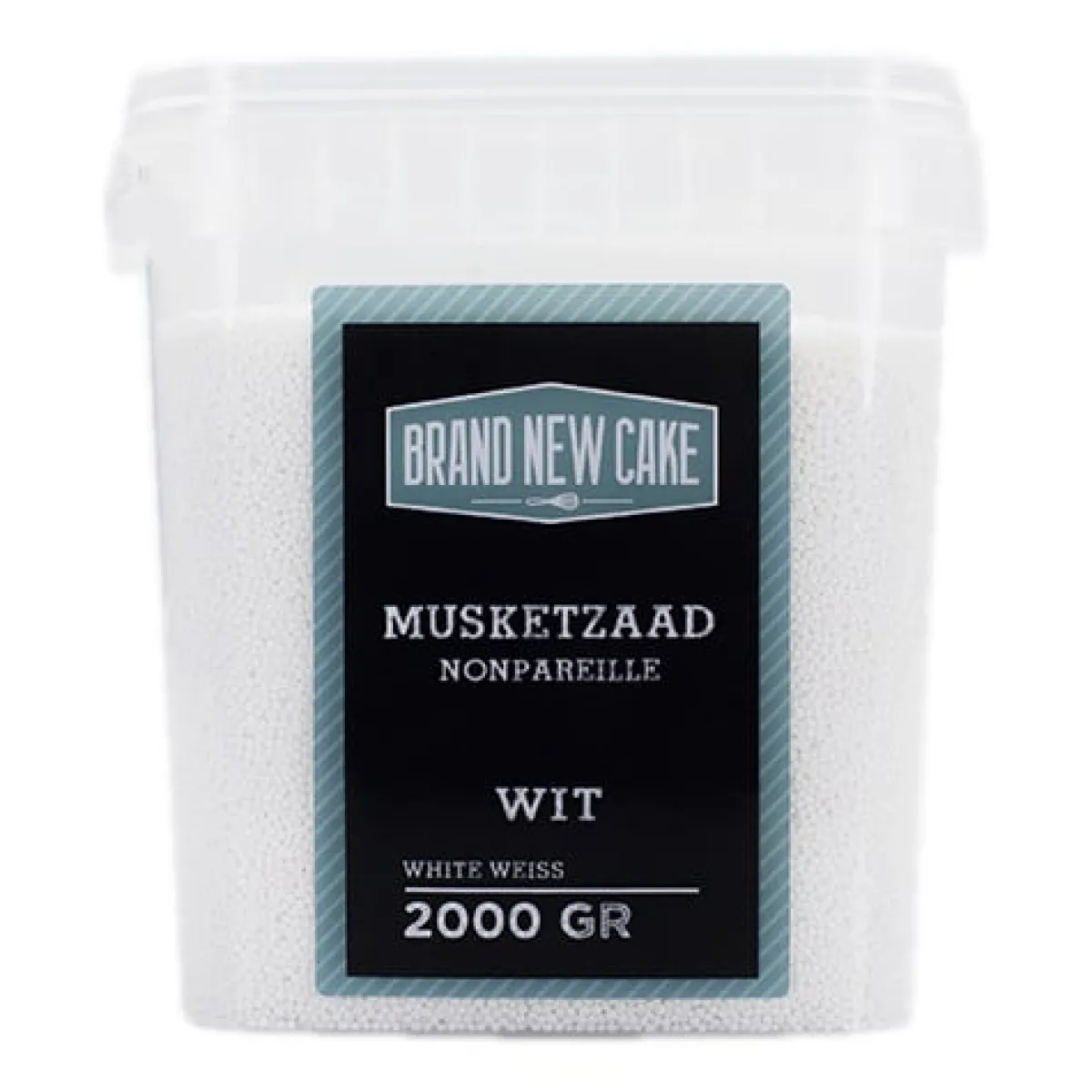Best BrandNewCake Musketzaad Wit 2000gr.