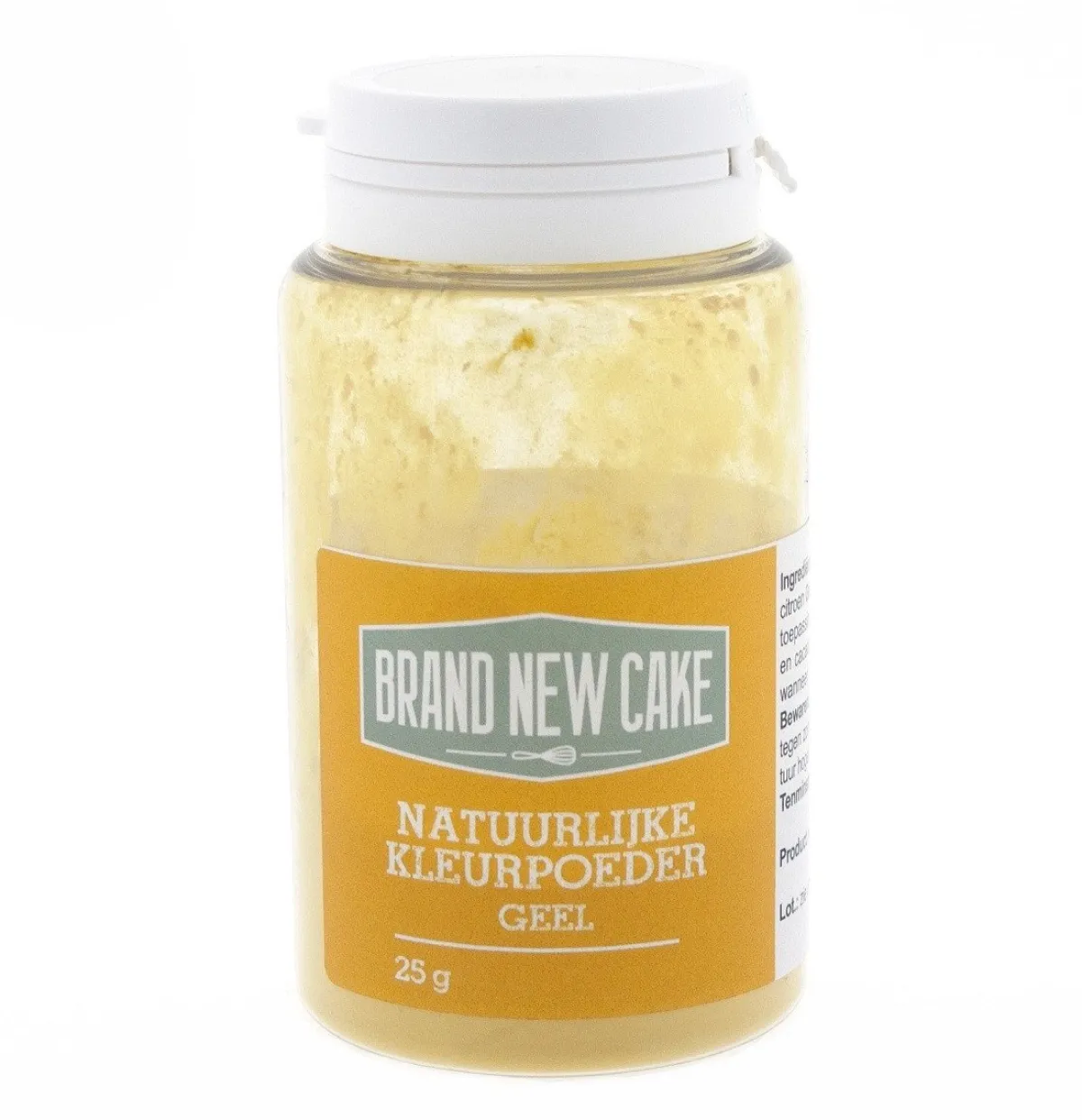 Online BrandNewCake Natuurlijke Kleurpoeder Geel 25g (vette massa)