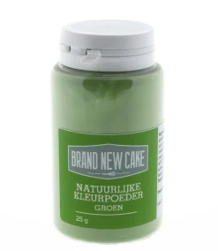 Best BrandNewCake Natuurlijke Kleurpoeder Groen 25g (vette massa)
