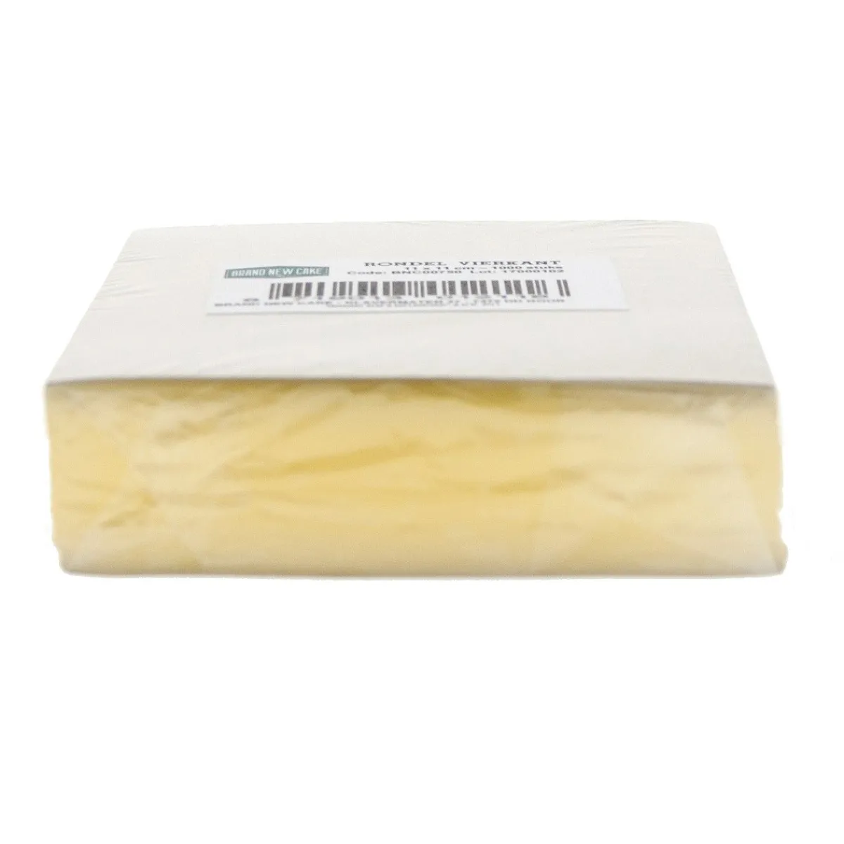 BrandNewCake Rondel Vierkant 11x11cm 1000 stuks