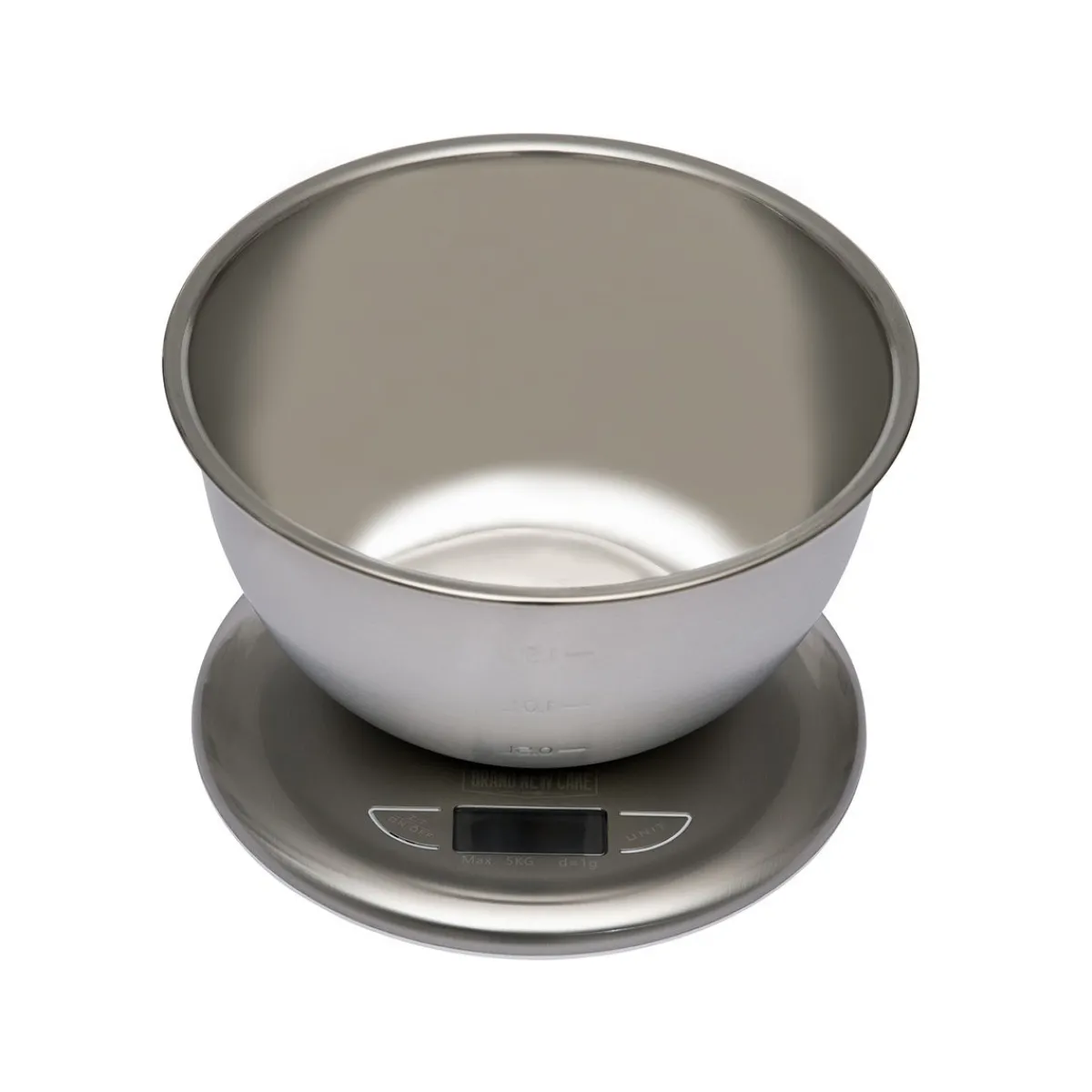 Online BrandNewCake RVS Keukenweegschaal met kom 5kg / 1g