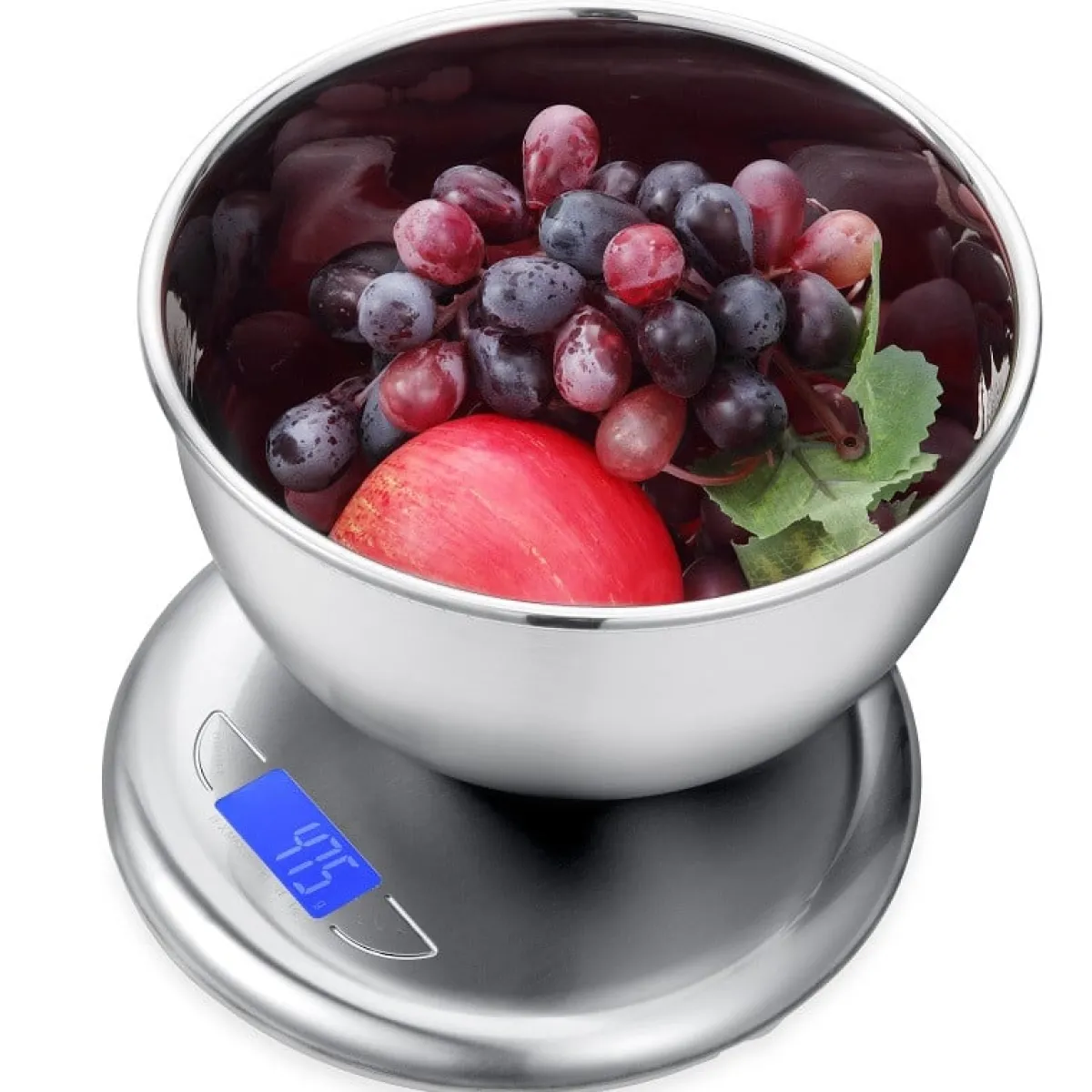 Online BrandNewCake RVS Keukenweegschaal met kom 5kg / 1g