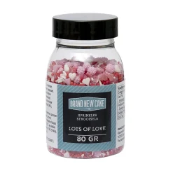 Hot BrandNewCake Sprinkles Lots of Love 80gr.