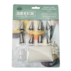 Best BrandNewCake Spuitmondjes Klein + Spuitzak Set/10