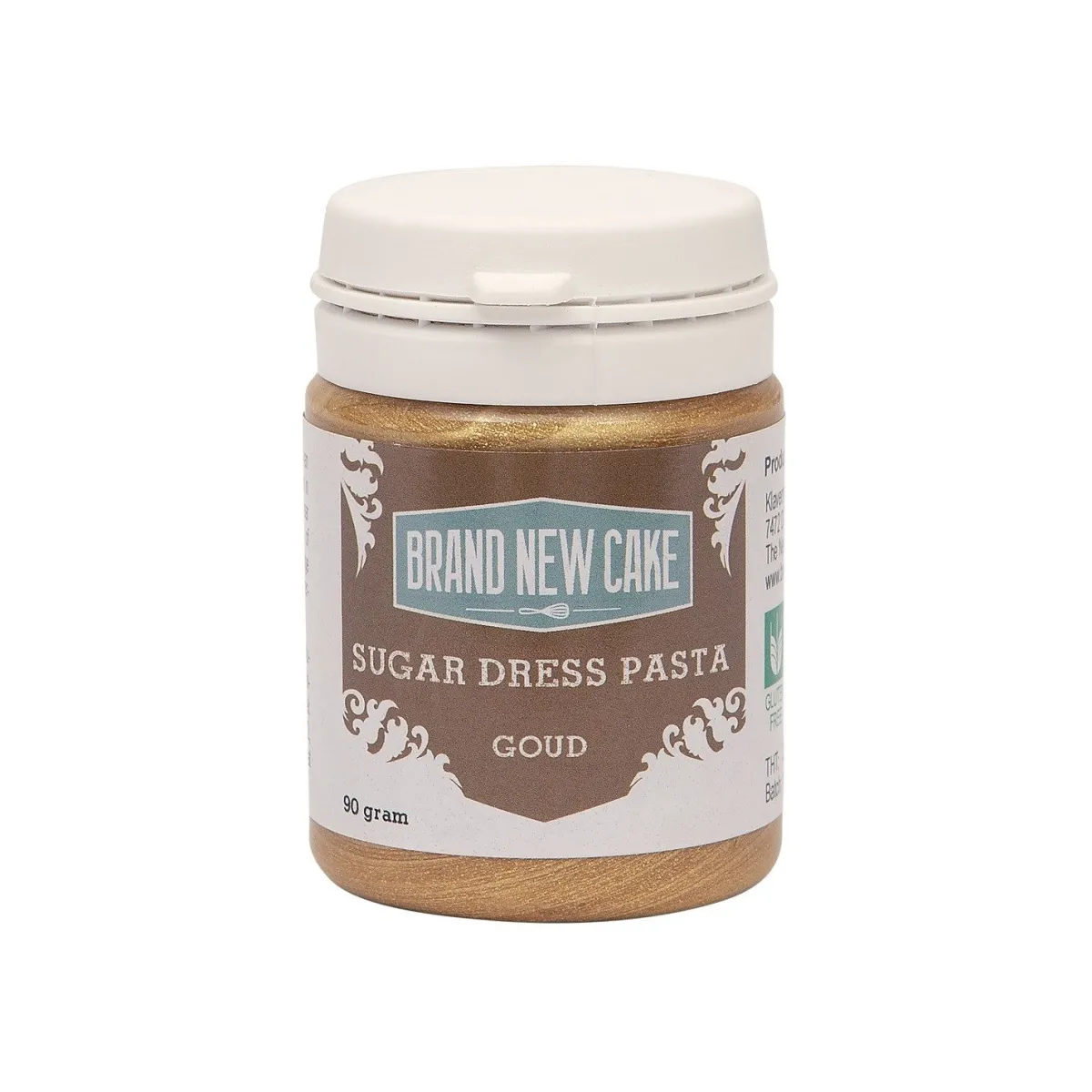 Online BrandNewCake Sugar Dress Pasta Goud 90g
