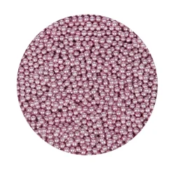 Hot BrandNewCake Suikerparels Metallic Roze 4mm 80gr.