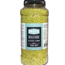 New BrandNewCake Suikerparels Metallic Goud 4mm 750gr.